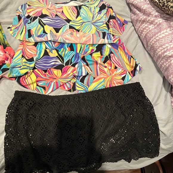 Plus size women’s Tankini set size 14-16 - Picture 2 of 5